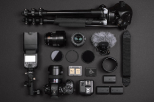 camera gear setup